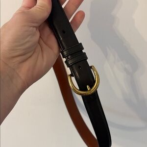 Coach Leather Belt